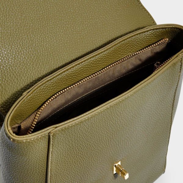 Katie Loxton Dani Backpack in Khaki colour - Image 3